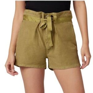 Hudson Paperbag shorts Green Moss sz 32